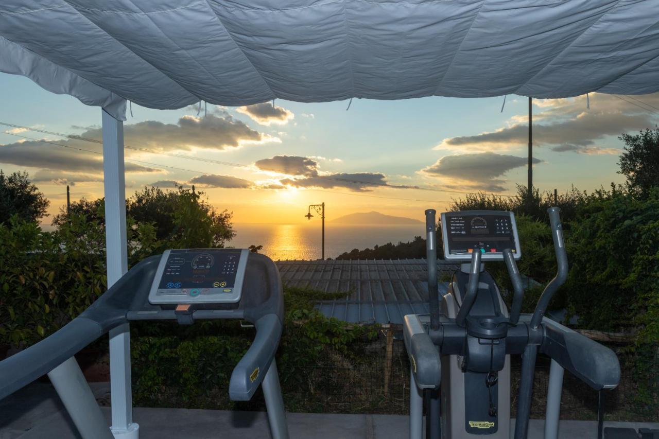 Villa Aurora Pool & Fitness Anacapri  Bagian luar foto